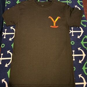 Yellowstone “for the brand” men’s black tshirt